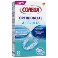 COREGA Ortodoncias y Férulas 36 tabletas limpiadoras