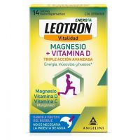 LEOTRON Vitalidad Magnesio + Vitamina D 14 sobres