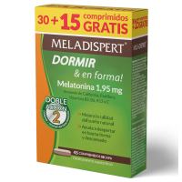 MELADISPERT Dormir & en forma Melatonina 1.95mg 45 comprimidos