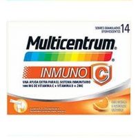 MULTICENTRUM Inmuno C 14 Sobres Sabor Naranja 