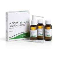 Alopexy 50 Mg/Ml Solucion Cutanea 3 Frascos 60 Ml