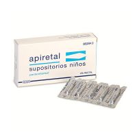 Apiretal Niños 250 Mg 5 Supositorios