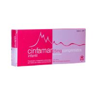Cinfamar Infantil 25 Mg 10 Comprimidos