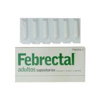 Febrectal Adultos 600 Mg 6 Supositorios