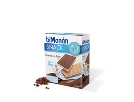 Bimanán Snack Chocolate Con Leche Sabor Yogurt - (6Uds)
