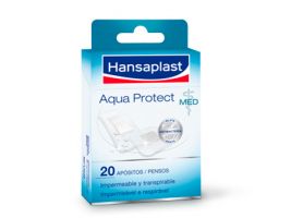 Hansaplast Med Aqua Protect Con Gasa - Aposito Esteril (6 X 7 Cm 5 U)