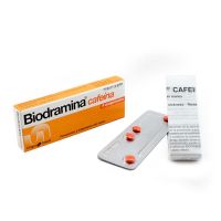 Biodramina Cafeina 4 Comprimidos