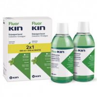 Fluor KIN Enjuague Bucal Anticaries PACK DUPLO 500 + 500ml