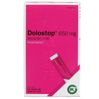 Dolostop 650 Mg Solución Oral - (10Sobres)