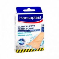 HANSAPLAST Extra Fuerte Apósitos Adhesivos Impermeables 16 uds