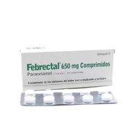 Febrectal 650 Mg , 20 Comprimidos