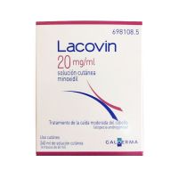 Lacovin 20 Mg/Ml Solucion Cutanea 4 Frascos 60 M
